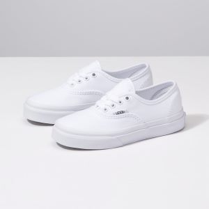 Vans Erkek Çocuk Spor Ayakkabı Authentic Beyaz | 87655-452